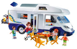 Playmobil caravana, autobús, ambulancia