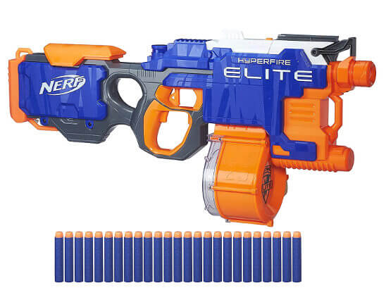 Regalar pistolas y fusiles Nerf de dardos de espuma